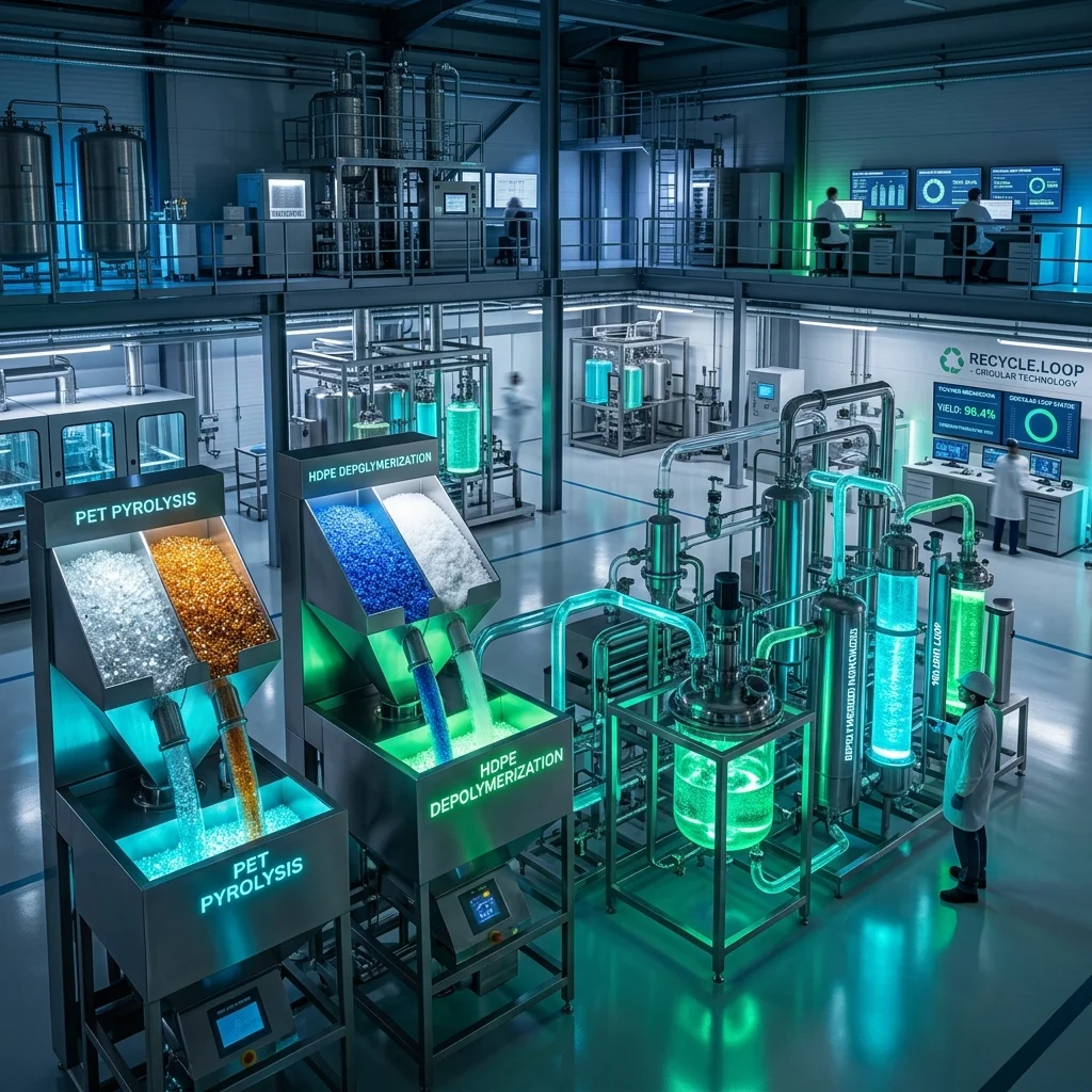 Advanced Plastics Depolymerization Plant Commences Operations